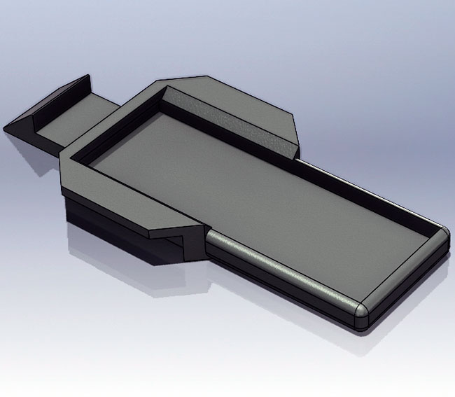 Колодка под чип для стартовых драмов Xerox  6600/6605/6655/ VersaLink C400 / C405 3D модель для печати